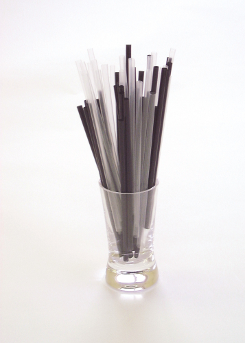 4'' Sip Straw, Clear, Pack Of 25,000