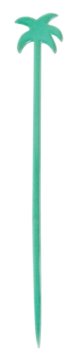 Palm Tree Stirrer, Green, Pack of 200