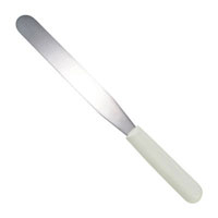 4.5inch Stainless Steel Spatula (115mm) White Handle