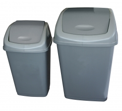 50 Litre, Swing Bin Grey 50 Litre, Swing Bin Grey