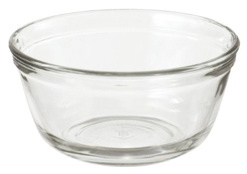4 Litre Mixing Bowl Tempered Glass Pack of 2