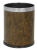 10 Litre Round Waste Bin Brown Leather Finish 10 Litre Round Waste Bin Brown Leather Finish