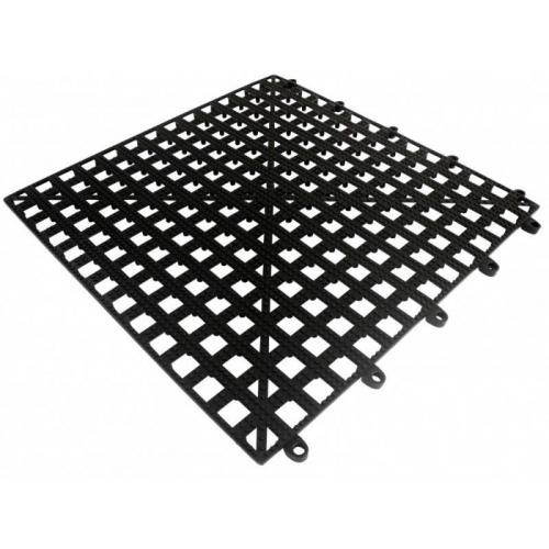 33cm Interlocking Glass Mat, Black, Pack of 12 33cm Interlocking Glass Mat, Black, Pack of 12