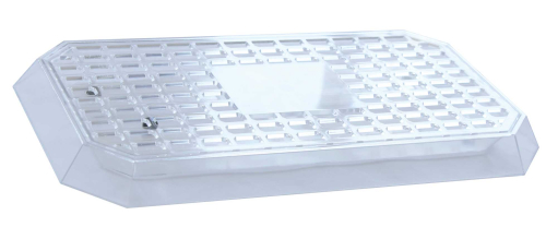 Uni-Plastic Drip Tray, with Plastic Insert, Clear
