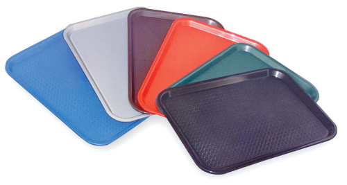 Blue 12 x 16 Fast Food Trays Pack 12