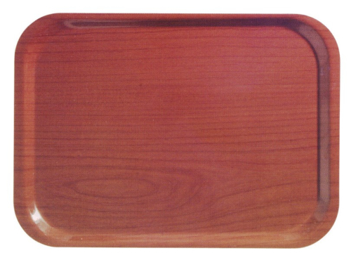 Melamine Tray, 470 x 360mm (18 1/2" x 14"), Cherry