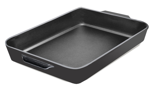 12.5inch x 10inch Cast Iron Grill Pan