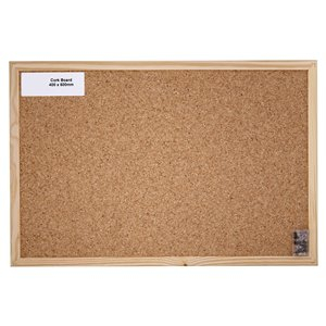 Framed Cork Board 40 x 60cm