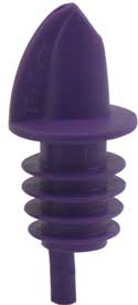 Plastic Pourer, Purple, Pack of 12