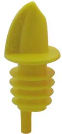 Plastic Pourer, Yellow, Pack Of 12