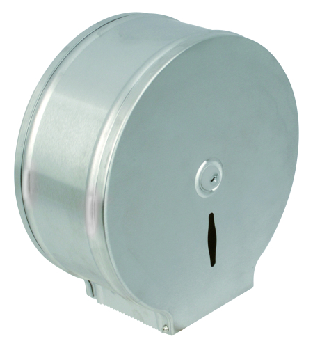Roll Toilet Paper Dispenser Satin Stainless Steel Jumbo