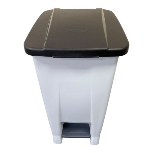 60 Litre, Pedal Sack Holder, White with Black Lid 60 Litre, Pedal Sack Holder, White with Black Lid