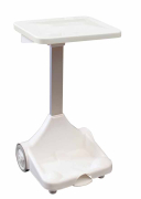 Free Standing Sack Holder, White Lid