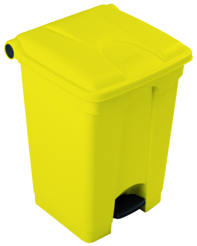 45 Litre Step On Container All Yellow