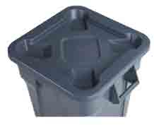 106l Square Lid for SQ106 Grey