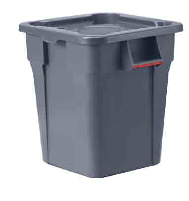 106l Heavy Duty Square Container Grey