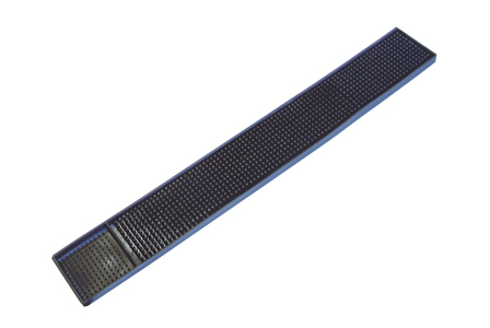 Bar Rail Mat, Black Bar Rail Mat, Black