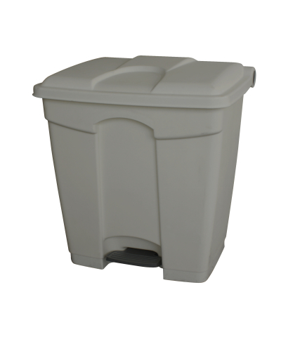 30 Litre All Grey Step On Container Pack of 5