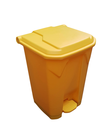 30 Litre All Yellow Step On Container Pack of 5