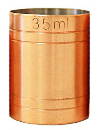 35ml Thimble Measures Copper CE marked