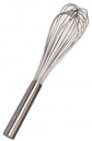 Image for 12 Wire Piano Whisk, Stainless Steel